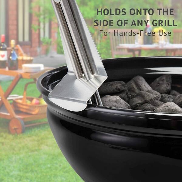 Ivation 500w Electric Charcoal Starter Quickly Easily Ignite Bbq Grills Without Matches Or Fluid In Minutes Silver On Sale Overstock 27190026