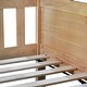 preview thumbnail 16 of 48, Twin Size Wooden Triple Bunk Bed with Ladders and Guardrails, Twin Over Twin Over Twin Detachable Bunk Bedframe for Kids