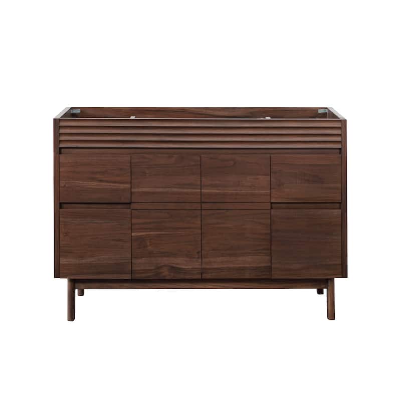 Avanity Carina Bathroom Vanity Only in Coffee Teak - 48" Single Sink