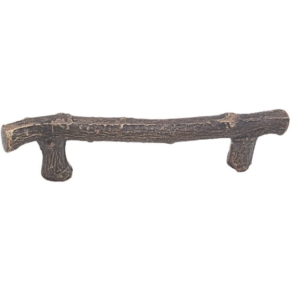 slide 1 of 1, Emtek Rustic 3 Inch Center to Center Designer Cabinet Pull