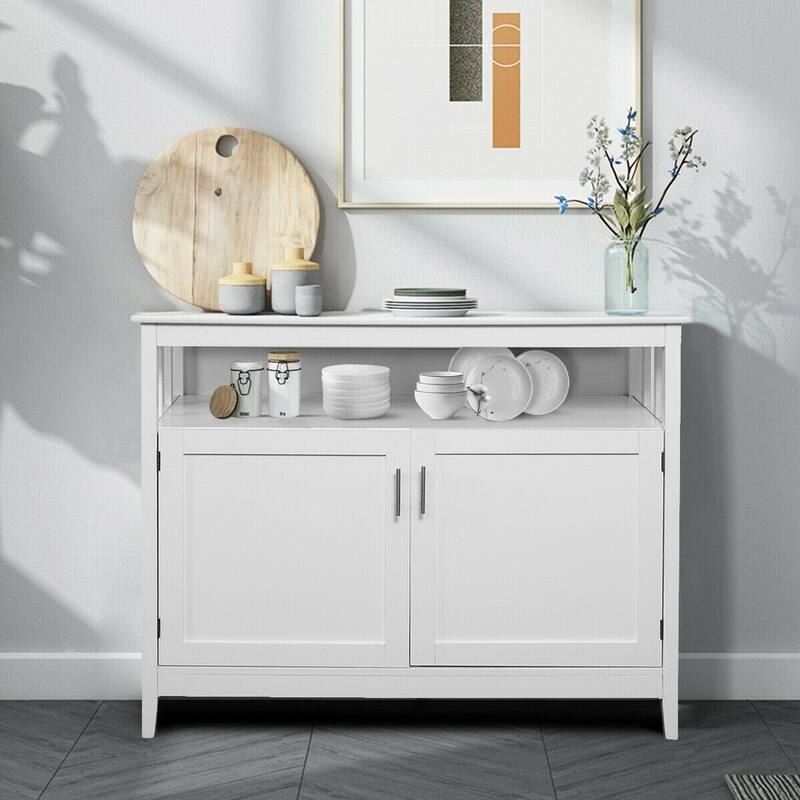 Costway Modern Kitchen Storage Cabinet Buffet Server Table 36" - See Details