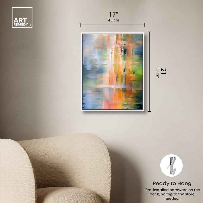 Spectrum's Embrace Canvas by Art Remedy