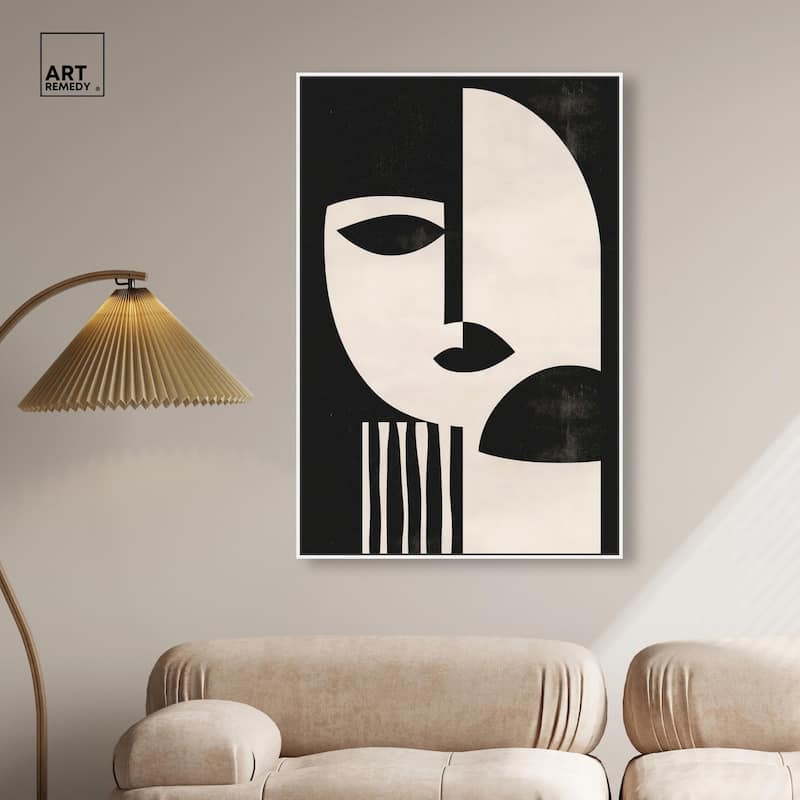 The Mask III Canvas by Art Remedy