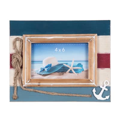 Anchor Rope Photo Frame 10 x 8.3 x 0.79 Inches.