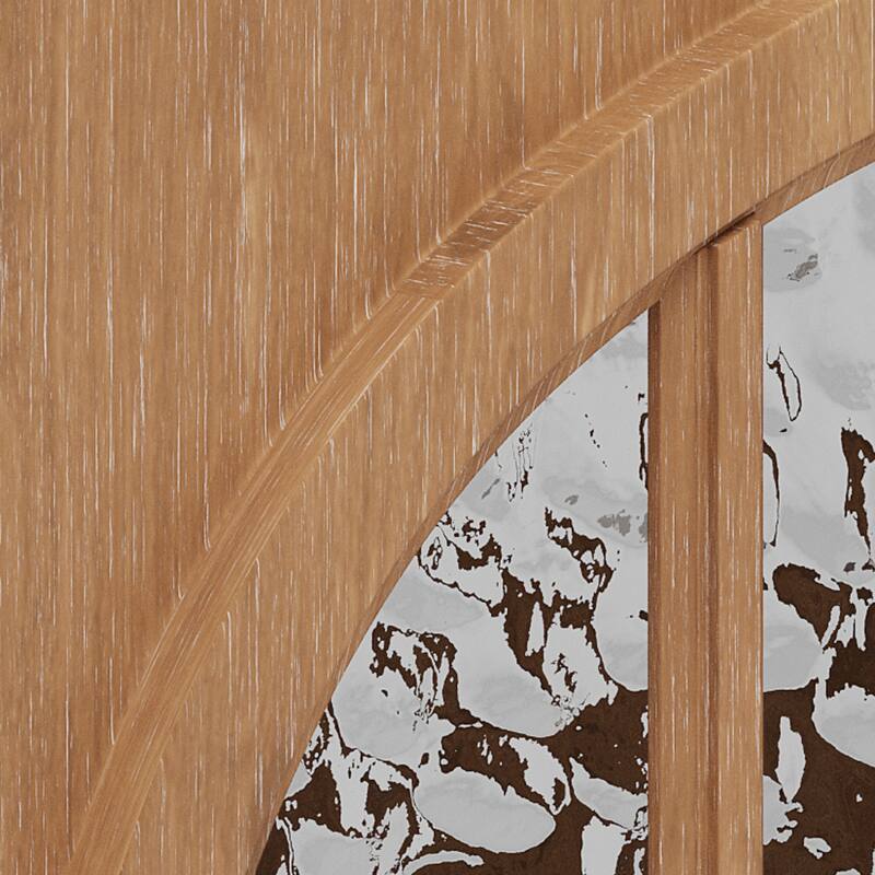 Bathroom Vanity with Sink, Freestanding Wood Bathroom Cabinet, Storage Cabinet with Tempered Glass Doors & Adjustable Shelves