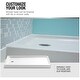preview thumbnail 7 of 8, Sterling 72171110 Ensemble 60" x 30" x 5" Vikrell Shower Pan with