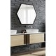 preview thumbnail 9 of 54, Kate and Laurel McNeer Glam Hexagon Framed Wall Mirror