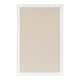 preview thumbnail 29 of 33, Bosc Linen Fabric Framed Pinboard 27.5x43.5 - White