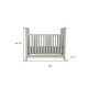 preview thumbnail 6 of 5, HomeRoots Gray Solid and Manufactured Wood Standard Three In One Convertible Crib - 56