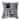 Blue And Granite Patched Perfection Indoor/Outdoor Throw Pillow Zipper