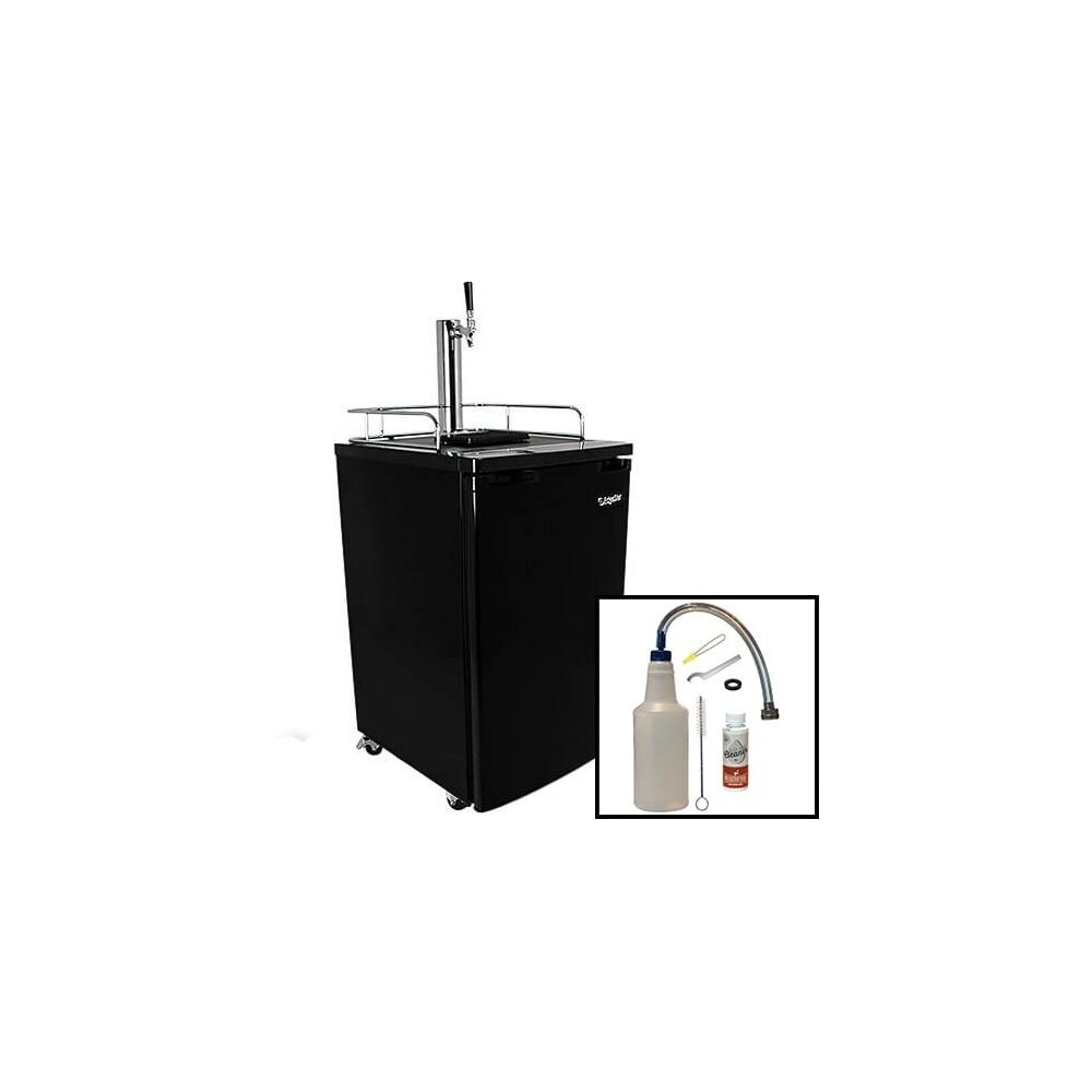 Shop Edgestar Kc2000clean 20in Wide Kegerator And Keg Beer Cooler