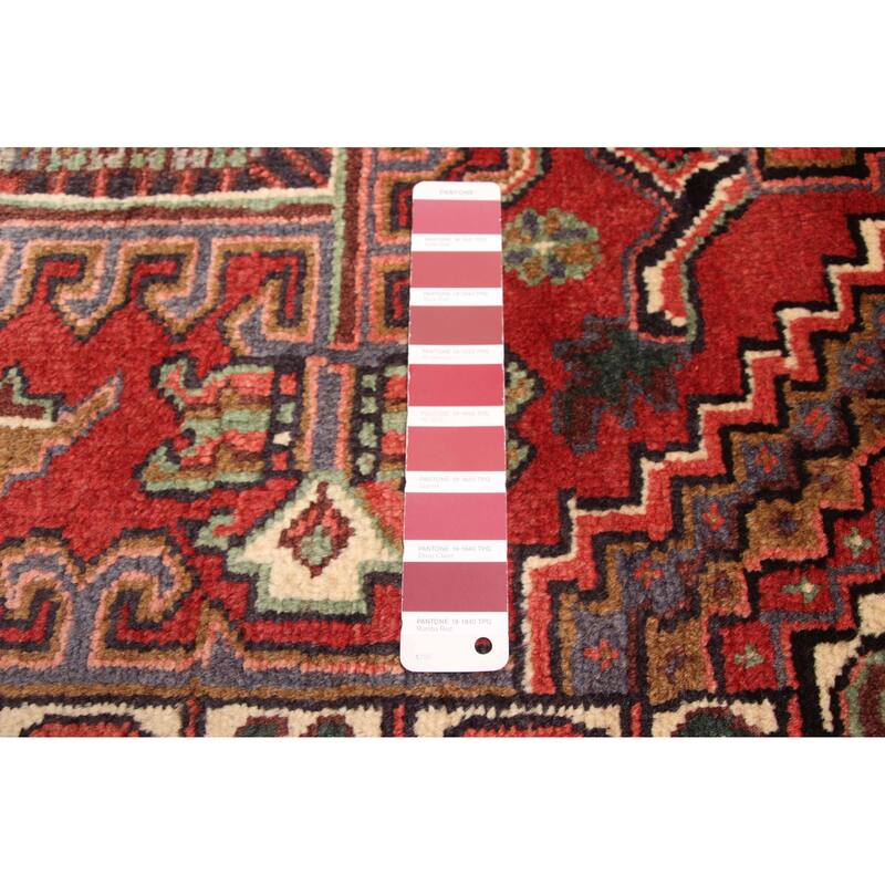 ECARPETGALLERY Hand-knotted Sarabi Red Wool Rug - 6'4 x 9'9