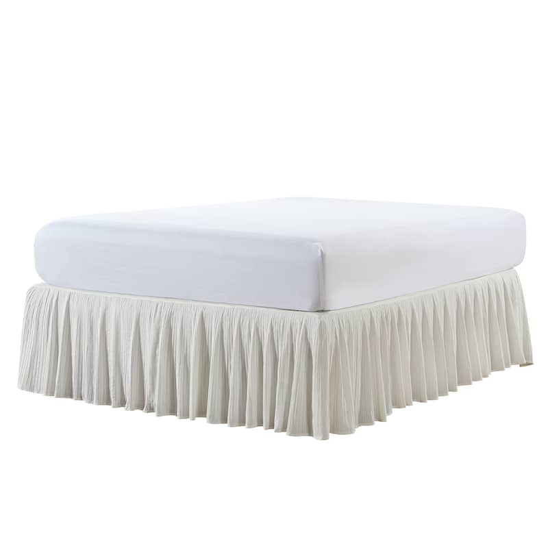 Home Soft Things Pleated Bed Skirt