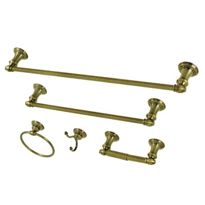 Kingston Brass Provence 5-Piece Bathroom Hardware Set