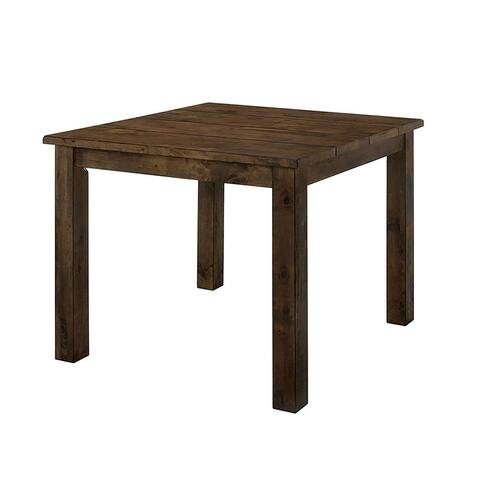 Wood Dining Table in Rustic Oak - Rustic Oak