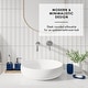 preview thumbnail 54 of 68, Clara Clark 23 Piece Complete Bathroom Accessories Kit With Shower Curtain and Rug Set