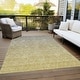 preview thumbnail 42 of 135, Machine Washable Indoor/ Outdoor Ombre Trellis Chantille Rug