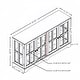 preview thumbnail 19 of 106, GDFStudio - Traditional Storage Curio Cabinet with Tempered Glass Doors and Lighted Display