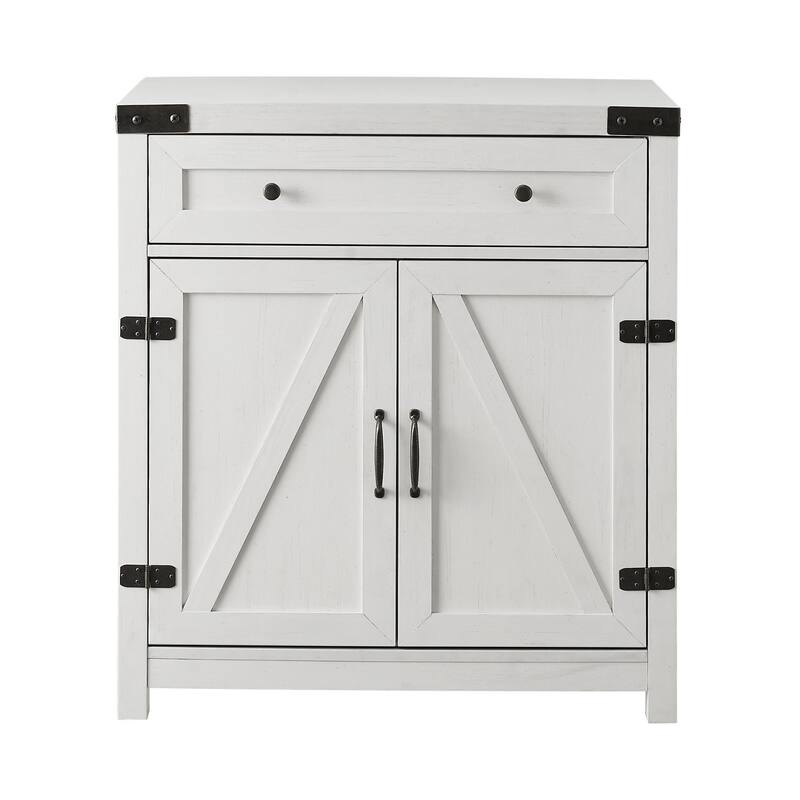 Middlebrook 30-inch Rustic Barn Door Accent Cabinet