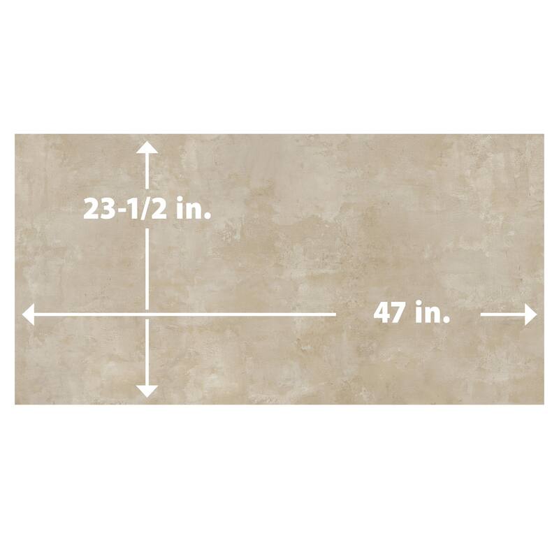 Merola Tile Pictura Tivoli 23-1/2" x 47" Porcelain Floor and Wall Tile