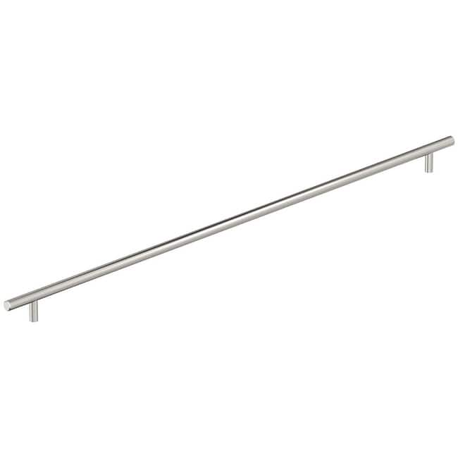 Amerock Bar Pulls 25-3/16 Inch Center to Center Bar Cabinet Pull - Polished Nickel