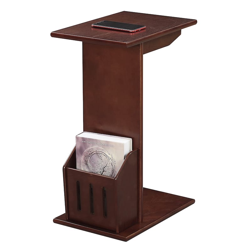Convenience Concepts Designs2Go Abby C End Table with Magazine Holder