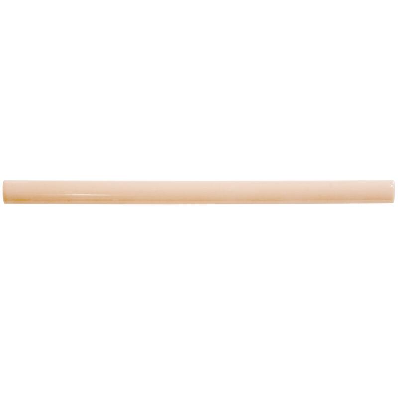 Apollo tile 0.5" x 8" Horizonte Glossy Powder Pink Ceramic Tile (0.27 sq ft/case) - 10 Pack