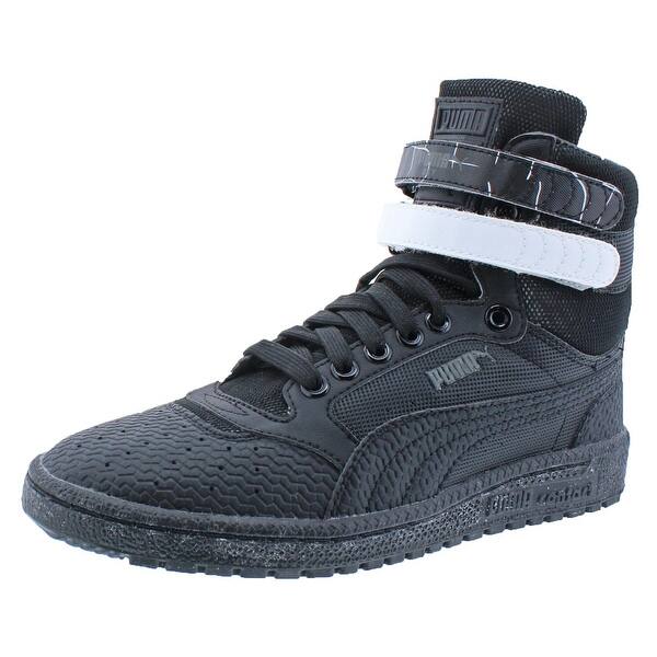 Puma Womens Sky 2 Hi Sf Texture High Top Sneakers Embossed Ankle Straps Overstock Puma Black Puma White 6 5 Medium B M Puma Womens Sky 2 Hi Sf Texture High Top Sneakers Embossed Ankle Straps Overstock Puma Black Puma White 6 5 Medium B M