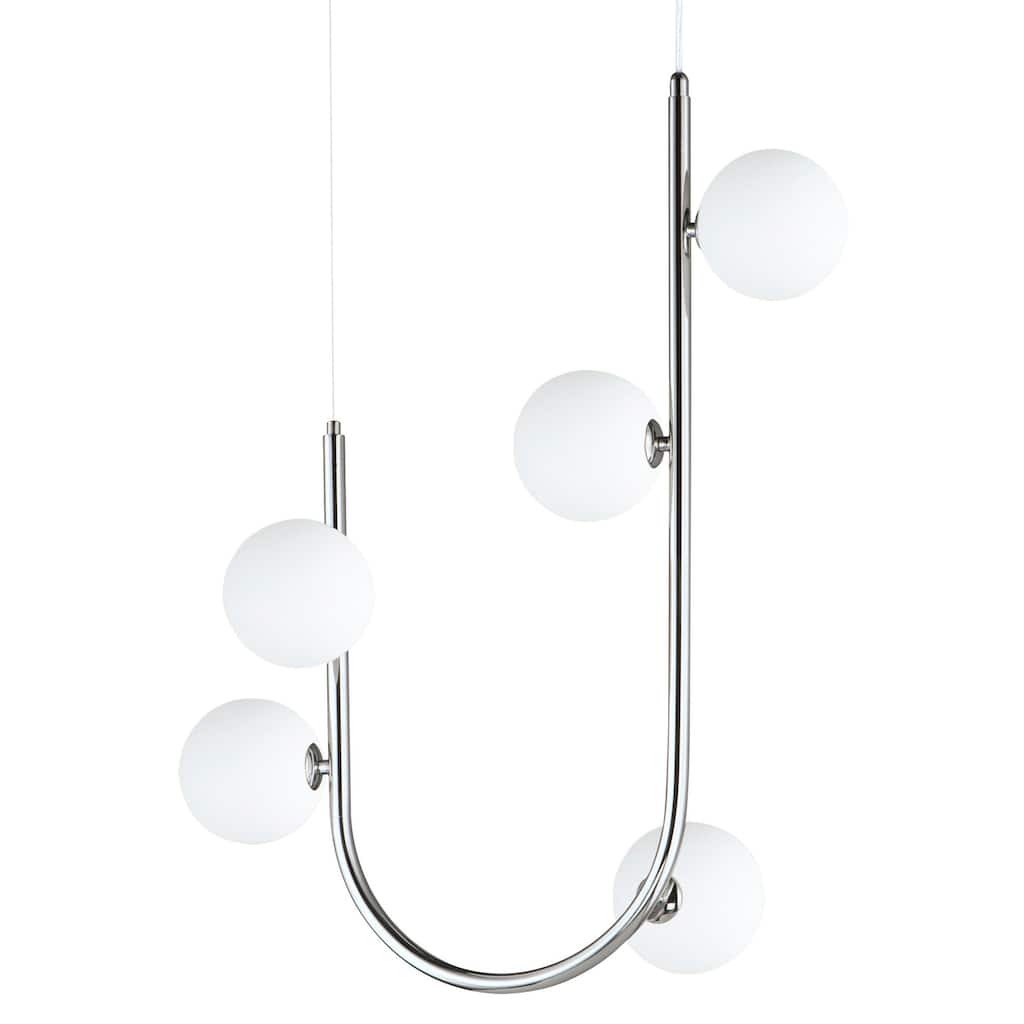 Studio M SM24905 Contour 5 Light 22" Wide LED Abstract Pendant by Nina