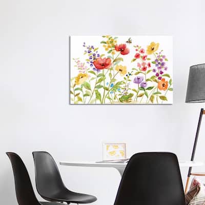 iCanvas "Garden Frog" by Nan Canvas Print