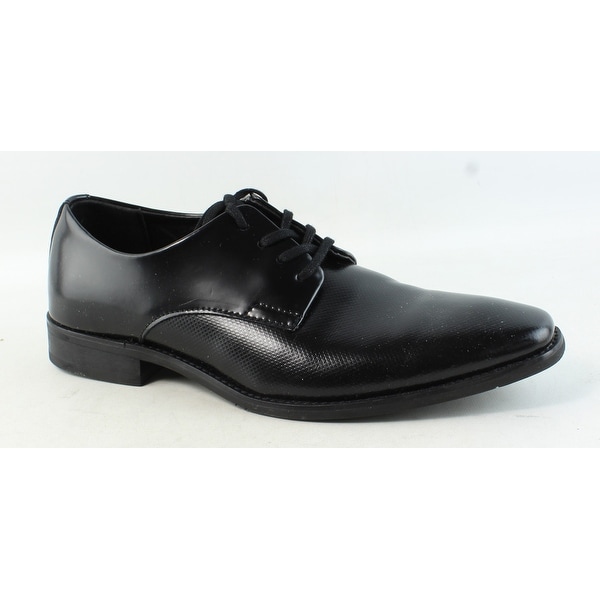 calvin klein mens black dress shoes