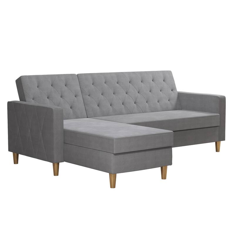 CosmoLiving by Cosmopolitan Liberty Sectional Futon with Storage
