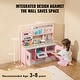 preview thumbnail 40 of 54, Kids Kitchen Playset Play Kitchen for Kids Corner Wooden Play Kitchen