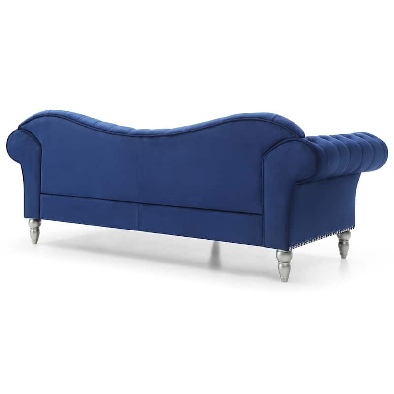 Wilshire Velvet Tufted Sofa