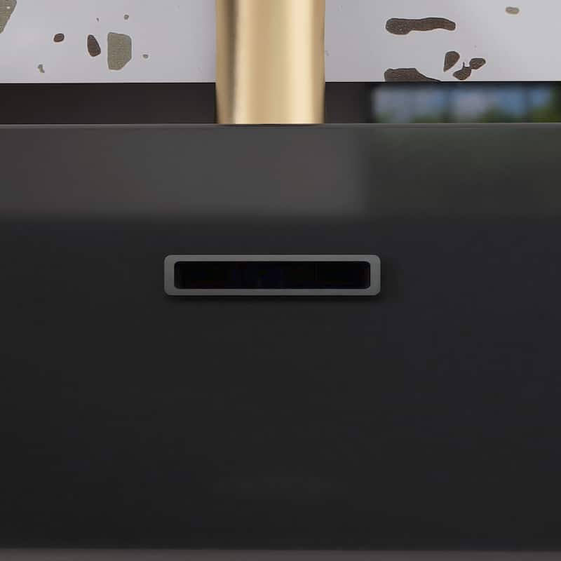 Wall Mounted Bathroom Vanity with Solid Surface Sink and Soft Drawers