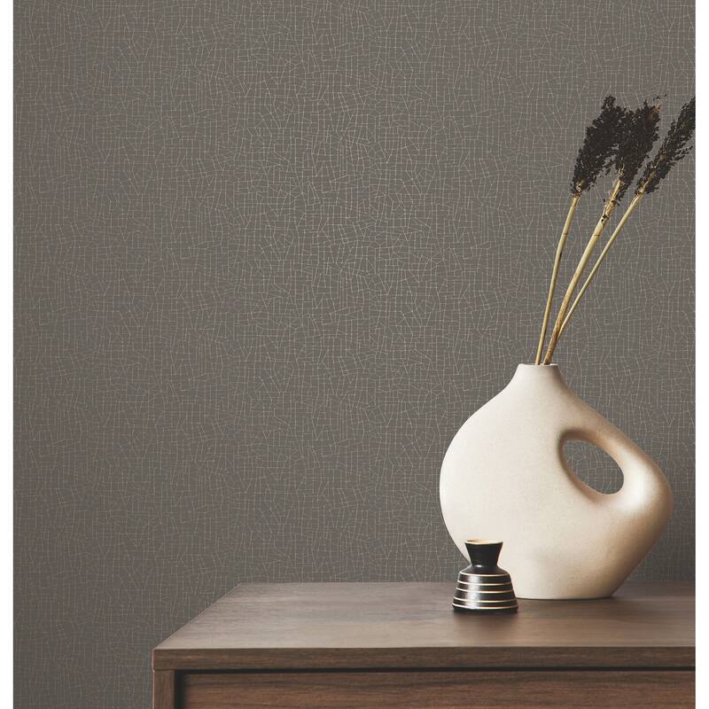 Warner Cary Stone Petite Maze Wallpaper