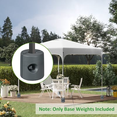 Outsunny Set of 4 Tent Weights for Model 01-0280 Pop up Canopy, 104lbs.