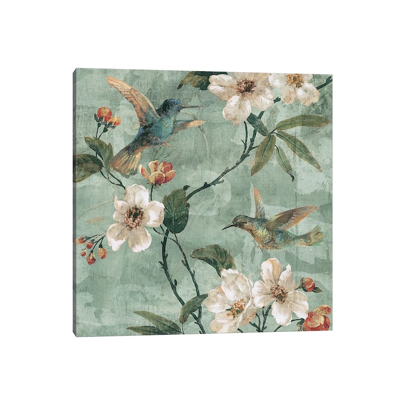 iCanvas "Birds Of A Feather II" by Renee Campbell Canvas Print
