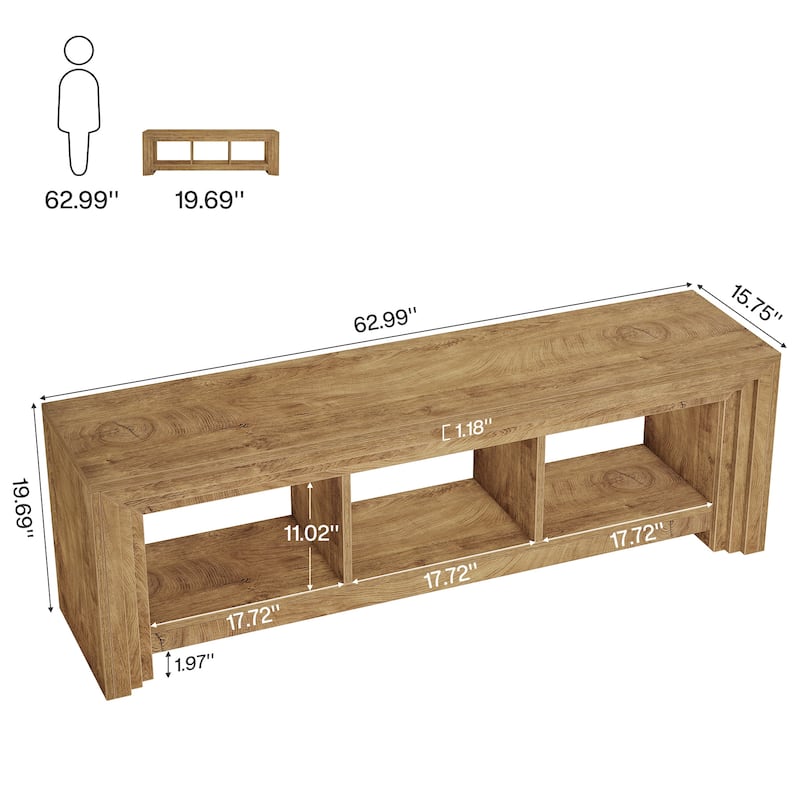 63" TV Stand for TVs Up to 75 Inches