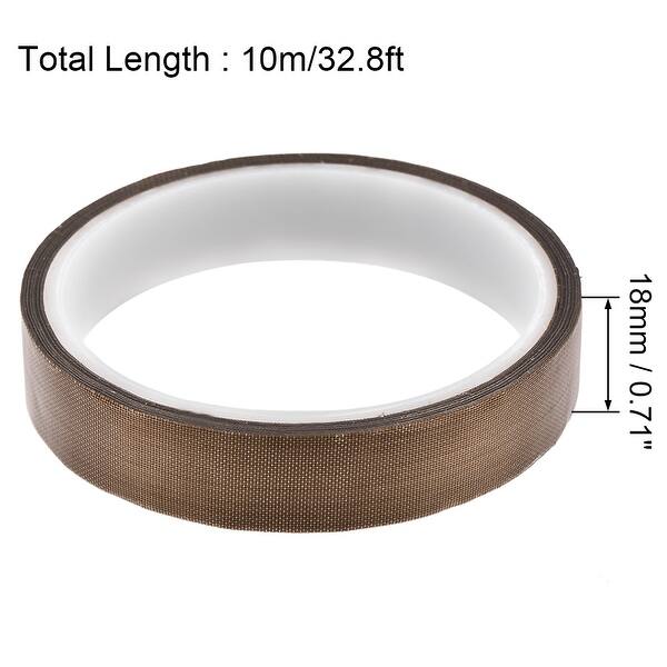 18mm PTFE Tape for Vacuum,Hand and Impulse Sealers High Temperature 10m