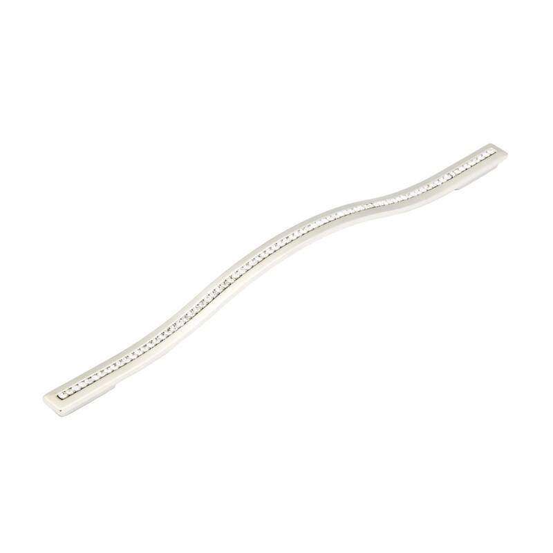 Schaub and Company Skyevale 12-5/8" Center to Center Luxury Designer - Satin Nickel