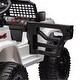 preview thumbnail 50 of 52, Realistic 12V Ride On Truck SUV for Kids with Remote Control, Openable Doors, and Adjustable Speed Christmas Gift