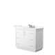 Option White, Nickel Trim, Giotto Quartz Top