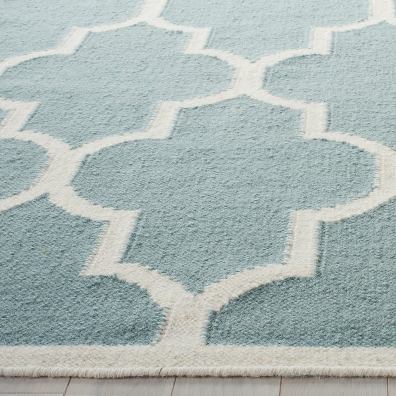 SAFAVIEH Handmade Flatweave Dhurries Anniina Modern Moroccan Wool Rug