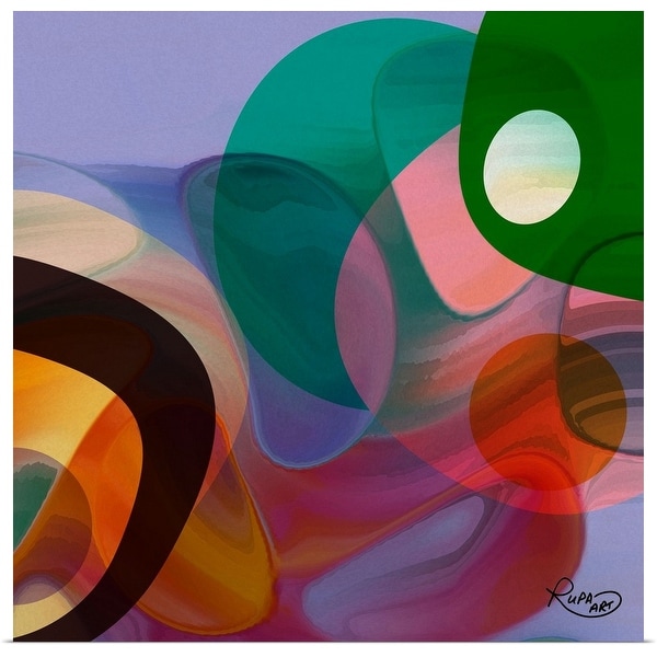 "Shapes In Transit II" Poster Print