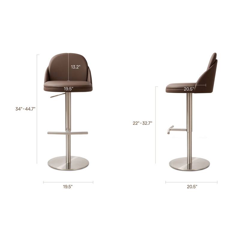 Finta 360 Degree Swivel Counter Stool