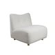 preview thumbnail 14 of 21, Art Leon Jacquard Fabric Module Accent Chair White