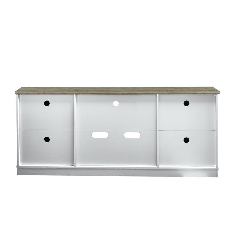 70" Farmhouse TV Stand Console for TVs up to 75 inch - 70" in Width