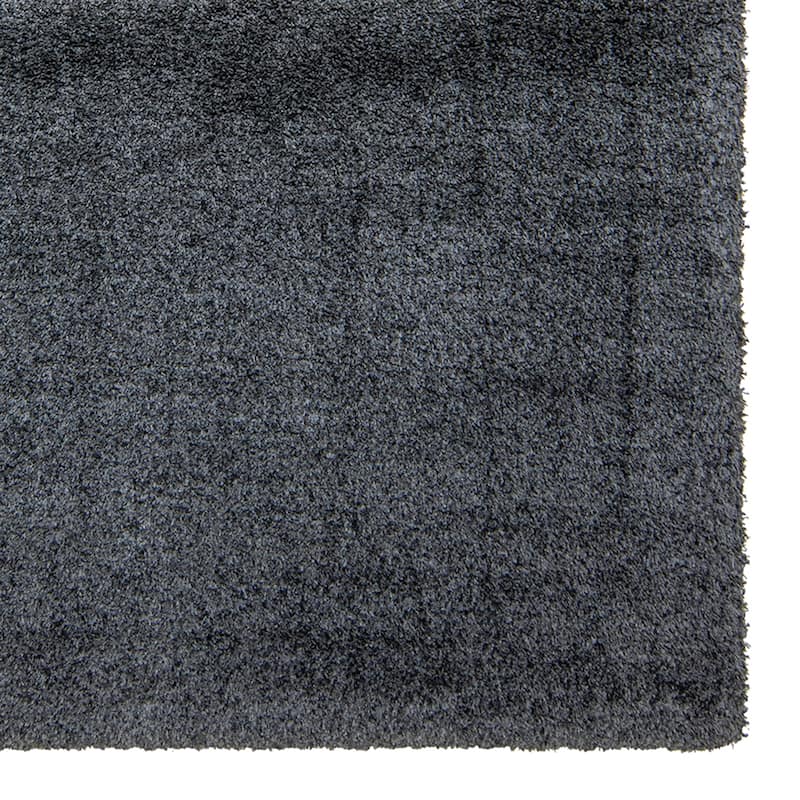 Gertmenian Ultimate Solid Charcoal Grey Plush Shag Area Rug