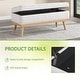 preview thumbnail 123 of 134, Carson Carrington Sastamala Mid-century Storage Bench